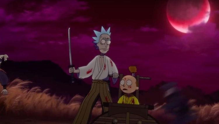 Samurai Shogun El Corto De Rick Y Morty