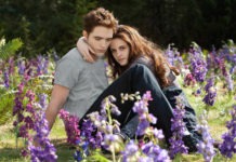 Robert Pattinson y Kristen Stewart en "Crepúsculo"