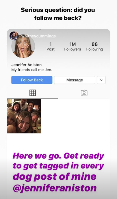Reencuentro Friends 2019 - El emotivo mensaje de Jennifer Aniston a Instagram