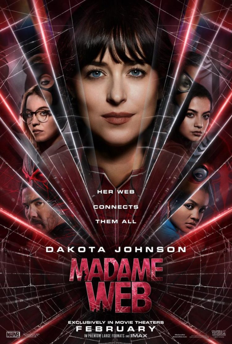 Madame Web poster critica