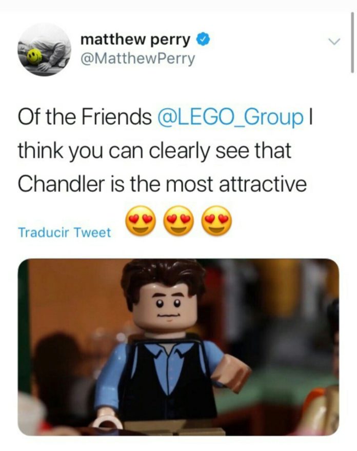Matthew Perry Chandler Lego de Friends TV Series