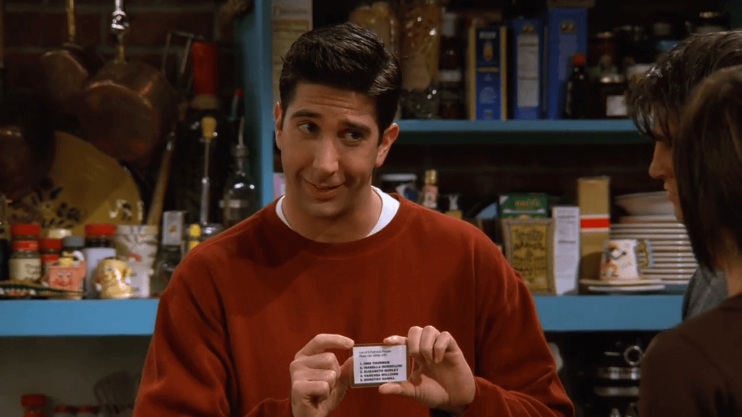 Los mejores momentos de Ross geller en Friends